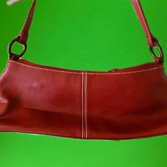 Nine West Red Purse/Pocketbook - Picture 3 of 6